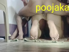 Pauzão, Falar palavrão, Dona de casa, Pau enorme, Marido, Indianoa, Sexo grupal a três, Esposa