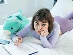 Stor rumpe, Stor kukk, Kukk suging, Brunette, Bakfra, Naturlige bryster, Tenåring, Pupper