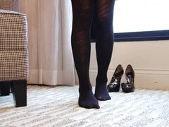 Grosse titten, Frau, Fingern, Hd, Mutti, Strumpfhose, Pov, Muschi