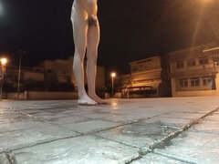 Amateur, Fetiche, Al aire libre, Público, Solo