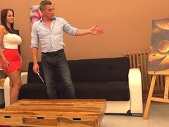 Grosser arsch, Grosser schwanz, Grosse titten, Braunhaarige, Hundestellung, Milf, Titten, Ehefrau