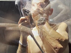 Amateur, Negro, Vestidas, Consolador, Masturbación, Oficina, Público, Realidad