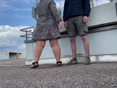 Mother-in-law Pees Like a Dog