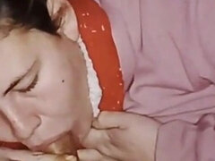 Blondína, Kuřba, Spermie v puse, Latinskej, Mlieko