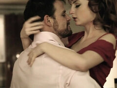 Gros seins, Sucer une bite, Collège université, Tir de sperme, Hard, Lingerie, Seins naturels, Rousse roux