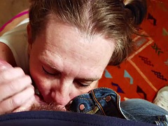 Amatör, Stora tuttar, Avsugning, Creampie, Granny, Mogen, Pov, Tuttar