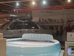 Asijské, Velké kozy, Kuřba, Brunetka, Prstění, Hd, Líbání, Kozičky