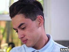 큰 가슴, 가슴이 큰, 입에 사정, 도기스타일, 머리카락이 많은, 하드코어, Hd, 엄마