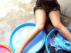 Азиатки, Филиппинки, Мастурбация, На природе, На публике, Молоденькие