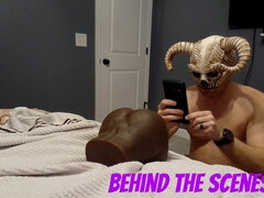 Afrikanisch, Grosser schwanz, Schwarz, Spermaladung, Puppe, Masturbation, Solo