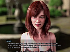 3d, マッサージ, 淫乱熟女