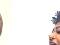 Leie, Schwarz, Blasen, Spermaladung, Selbstgemacht