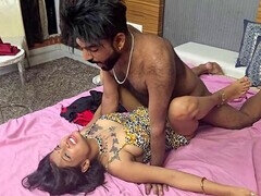 Desi village girl Aalox experiences her first night with wild action
