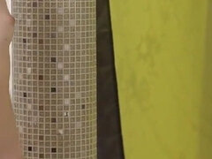 18, 미인, 흑갈색 머리, 핑거링, 혼자, 청소년, 젖가슴