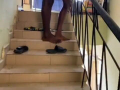 We Were Caught Fucking on the Staircase