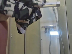 Erotic Massage with Japanese Beefcake - Shower Scene