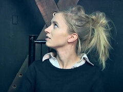 Związanie dyscyplina & dominacja uległość, Blondynka, Obciąganie, Wytrysk, Kutas, Palcówka, Hardcore, Cycki