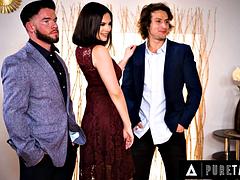 PURE TABOO Violet Starr Gives Her Virginity To Protective Stepbro Over Toxic BF Drama On Prom Night