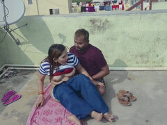 18, Amatööri, Pariskunta, Ensimmäinen kerta, Intialainen, Ulkona, Teini