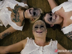 Stor kukk, Store pupper, Firkant, Gruppe, Hardcore, Hd, Realitet, Pupper