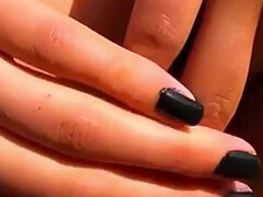 Amatör, Rumpa, Latina, Utomhus, Fitta, Kjol, Solo, Tonåring