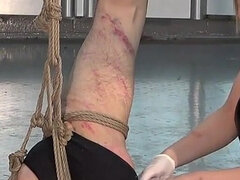 Bondagebeldade, Extremo, Punhos, Humilhação, Inserção, Japonêsa, Amante, Escravoa