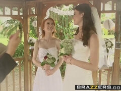 Naughty bride Dolly Litt enjoys a white wedding with a big ass and a wedding ring