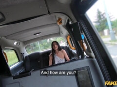 Fake Taxi Wild Nicol enjoys feasting on the taxi driver huge cock on the backseat - Big tits