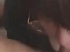 Amateur, Asiatique, Sucer une bite, Couple, Lunettes, Mère que j'aimerais baiser