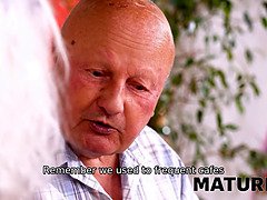 Aisankannattaja, Eurooppalainen, Mummo, Hd, Vanhempi, Vietelty, Sukkahousu, Vaimo