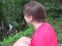 Culo grande, Mamada, Gordita, Al aire libre, Coño, Chupando, Adolescente, Tetas