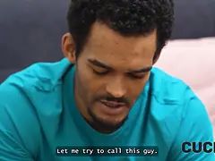 Cuck4k. prego blondie with nice natural body is hardcore a stranger in front of her hubby