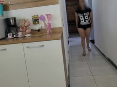 Risky Sex, While My Husband Was In The Shower I Had Sex With His Friend, We Almost Got Caught