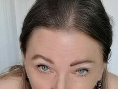 Avsugning, Dildo, Hemmagjord, Mogen, Hängbröst