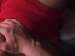 18 ans, Amateur, Gros seins, Sucer une bite, Tir de sperme, Branlette thaïlandaise, Pov, Adolescente