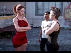 Female choice, getting off, in english