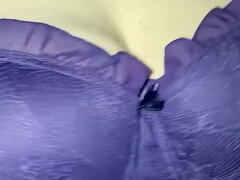 Amatør, Blottere, Ældre kvinde, Udendørs, Trusser, Nederdel, Strømper