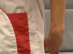 素人, おなら, 陵辱, 淫乱熟女, 看護婦, パンティ, 一人