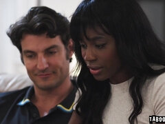 Svart, Universitet, Familj, Första gången, Hd, Naturliga tuttar, Fitta, Tonåring