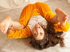 Stor røv, Stor pik, Pik sutte, Brunette, Hundestilling
