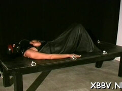 Sensual doll opens up cell