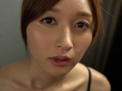 Ázsiai, Cumizás, Gesztenyebarna, Szájba élvezés, Nyalás, Fehérnemű, Nézőpont, Sztrippelés