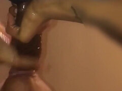 Amatorka, Amerykański, Czarny, Obciąganie, Nagi