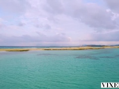 Blonde Lexi Belle Gets Wild on Vacation - Blowjob, Facial & Doggystyle