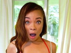 Culo grosso, Brunetta, Di colore, Sega, Interrazziale, Tette naturali, Punto di vista pov, Ragazza