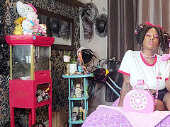 Ondó fröcskölés, Ébenfekete, Arcra élvezés