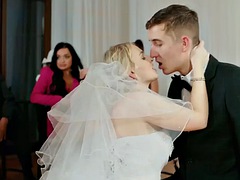 Blondine, Brud, Utro, Europærer, Lingerie, Offentlig