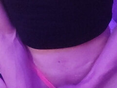 Leie, Crossdresser, Russisch, Dürr, Solo, Strümpfe