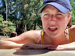 Sexy Alexandra Daddario shows off her impressive boobs