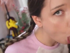 Kate Kuray Smeared Cum All Over My Body After BJ